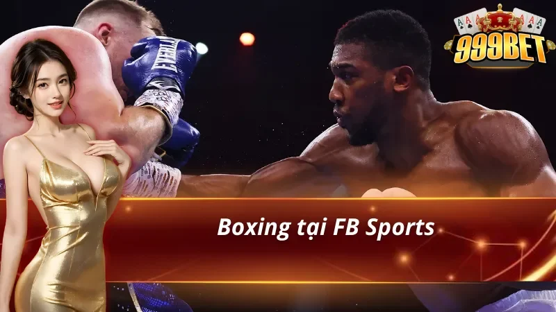 FB Sports 999BET - Sảnh Thể Thao Được Cược Thủ Tin Chọn 5 Boxing với tỷ lệ ăn thưởng lớn có tại Fb Sports